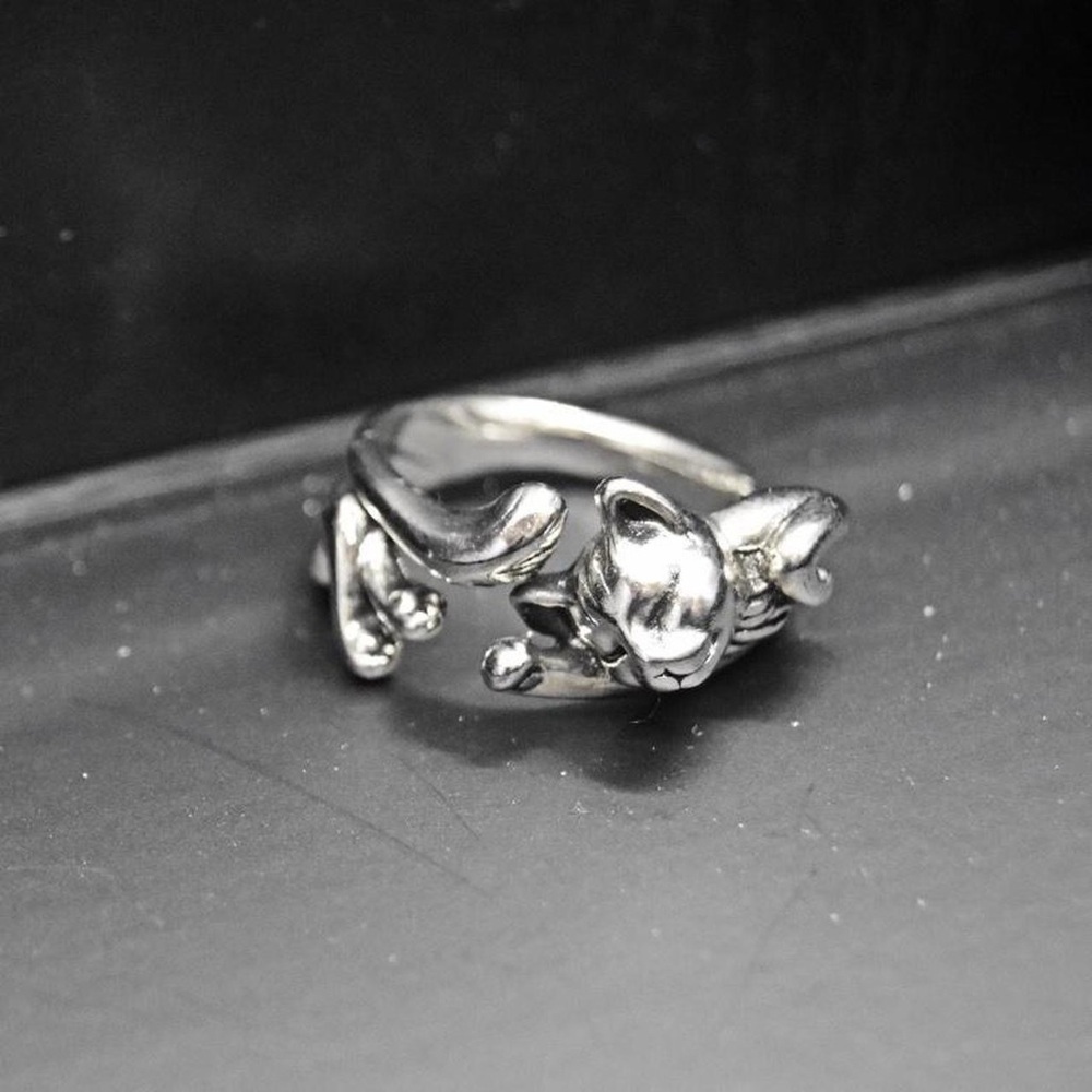 Cat Shaped Ring - Picture 3 of 6